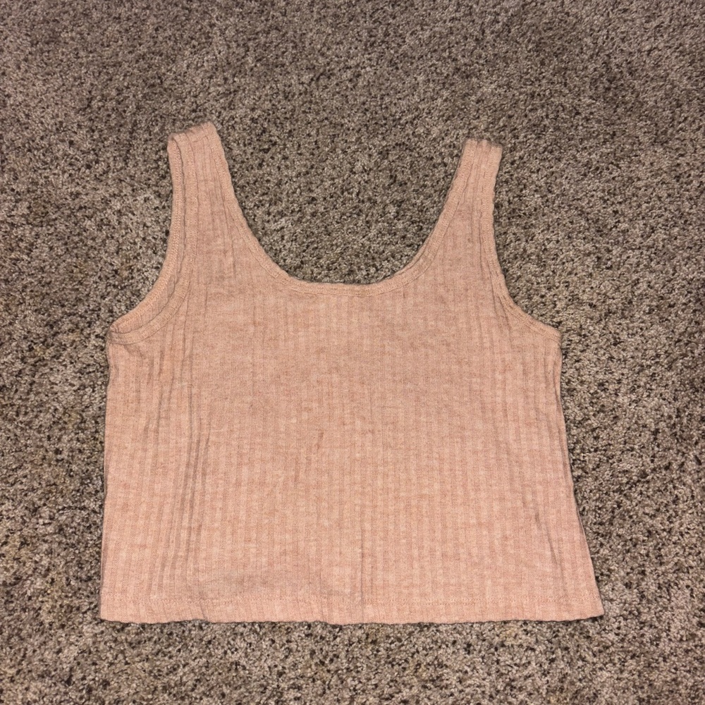 Ribbed Billabong Pink Tank Top